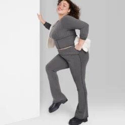 Women's Ribbed Flare Leggings - Wild Fable™ -Wild Fable Elegant Shop GUEST 0597c268 0159 4780 8488 51dfb18c6c72