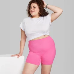 Women's High-Rise Seamless Bike Shorts - Wild Fable™ -Wild Fable Elegant Shop GUEST 059fe952 441b 4de8 b2cf d3220e0fd4ad