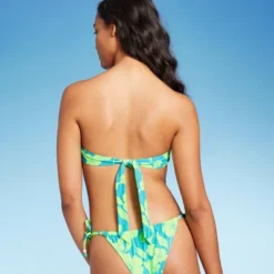 Women's Bead Detail U-Neck Multi-Way Bralette Bikini Top - Wild Fable™ Multi Tropical Print -Wild Fable Elegant Shop GUEST 07c0b02a 5519 4258 a8d4 e83426d58be0