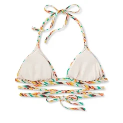 Women's Tie-Front Triangle Bikini Top - Wild Fable™ Multi Striped -Wild Fable Elegant Shop GUEST 083fcb46 231b 4443 be9a 31bdf4ab2afc