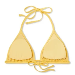 Women's Sequin Detail Triangle Bikini Top - Wild Fable™ Yellow -Wild Fable Elegant Shop GUEST 096a29cc 163e 47c6 b2db e23e6bf0793c