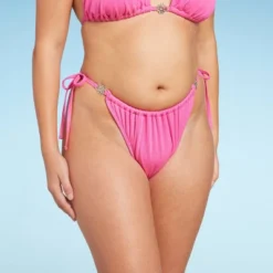 Women's Side-Tie Adjustable Extra High Leg Lurex Plisse Textured Bikini Bottom - Wild Fable™ 5 Women's Side-Tie Adjustable Extra High Leg Lurex Plisse Textured Bikini Bottom - Wild Fable™ -Wild Fable Elegant Shop GUEST 0b0d9f00 e87a 428e b805 f1f45f23d5d8