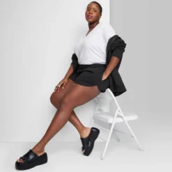 Women's High-Rise Dolphin Shorts - Wild Fable™ -Wild Fable Elegant Shop GUEST 0c6f722f 3037 46ee 964a e5eb395d9fd8