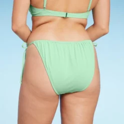 Women's Side-Tie Low-Rise High Leg Adjustable Lurex Bikini Bottom - Wild Fable™ -Wild Fable Elegant Shop GUEST 0db0ec9a 10bb 4e74 9d57 5b06401c9413