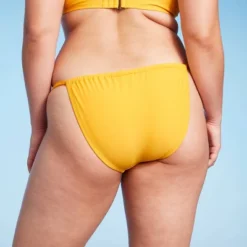 Women's Scarf Side Adjustable Coverage Bikini Bottom - Wild Fable™ Yellow -Wild Fable Elegant Shop GUEST 10757119 06dd 4976 87c7 061fed4d8b88
