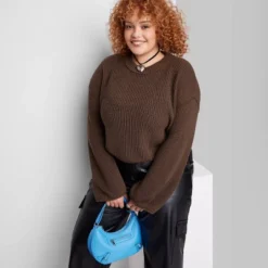 Women's Crewneck Boxy Pullover Sweater - Wild Fable™ -Wild Fable Elegant Shop GUEST 1801bf84 6cca 4b0b ab68 c294af4ee834