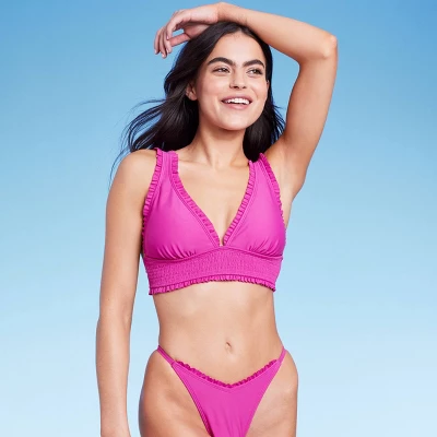 Women's Smocked Detail Longline Bikini Top - Wild Fable™ Purple Women's Smocked Detail Longline Bikini Top - Wild Fable™ Purple -Wild Fable Elegant Shop GUEST 1ab89b57 73c0 4251 bc3d e955a793b9a7