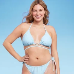 Women's Ring Front Strappy Triangle Bikini Top - Wild Fable™ -Wild Fable Elegant Shop GUEST 1ba93e11 7a76 4d21 8bc9 3cd02a0a2640