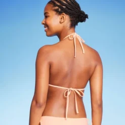 Women's Crochet Triangle Bikini Top - Wild Fable™ Peach 3 Women's Crochet Triangle Bikini Top - Wild Fable™ Peach -Wild Fable Elegant Shop GUEST 1c046d07 8e14 40a9 a37a 1547d28e9288