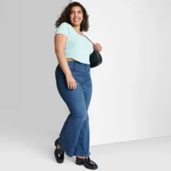 Women's High-Rise Flare Jeans - Wild Fable™ Dark Blue Wash 3 Women's High-Rise Flare Jeans - Wild Fable™ Dark Blue Wash -Wild Fable Elegant Shop GUEST 1ca76bba fc19 412b ad5f 829bd6fb1442