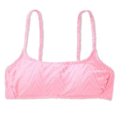 Women's Wavy Terry Textured Bralette Bikini Top - Wild Fable™ Light Pink Women's Wavy Terry Textured Bralette Bikini Top - Wild Fable™ Light Pink -Wild Fable Elegant Shop GUEST 1e1d9fd3 9748 4ac9 b64d 0497c7767ddc
