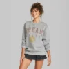 Women's Oversized Dream State Graphic Sweatshirt - Wild Fable™ Heather Gray
