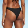 Women's Low-Rise High Leg Ultra Cheeky Bikini Bottom - Wild Fable™