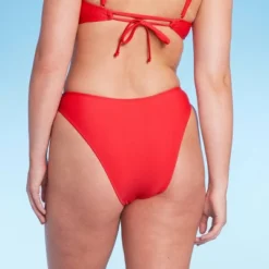 Women's Low-Rise Super Cheeky Extra High Leg Bikini Bottom - Wild Fable™ Red 3 Women's Low-Rise Super Cheeky Extra High Leg Bikini Bottom - Wild Fable™ Red -Wild Fable Elegant Shop GUEST 208a39e7 a055 4353 9795 0d2df22cfa7c