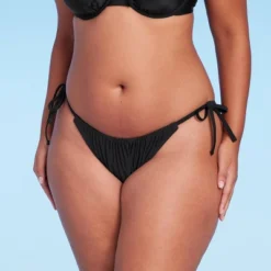 Women's Side-Tie Adjustable Coverage High Leg Bikini Bottom - Wild Fable™ -Wild Fable Elegant Shop GUEST 20bc070d 95f5 4bf0 9c2b 55a2046d89e8