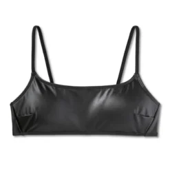 Women's Faux Leather Bralette Bikini Top - Wild Fable™ Black -Wild Fable Elegant Shop GUEST 20c19f6b 8eb9 4f3c 873e 093fc290d865