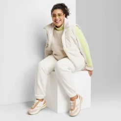 Women's Matte Cropped Puffer Vest - Wild Fable™ -Wild Fable Elegant Shop GUEST 21d50dbe 6836 4ea4 a513 140f5c41cc0d