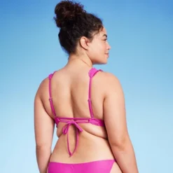 Women's Smocked Detail Longline Bikini Top - Wild Fable™ Purple 3 Women's Smocked Detail Longline Bikini Top - Wild Fable™ Purple -Wild Fable Elegant Shop GUEST 24840889 c18a 4c15 ac7a 13d503056808