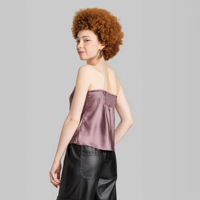 Women's Satin Tube Top - Wild Fable™ Women's Satin Tube Top - Wild Fable™ -Wild Fable Elegant Shop GUEST 248d0f18 63b8 409d bbe6 6e6dcdef8558