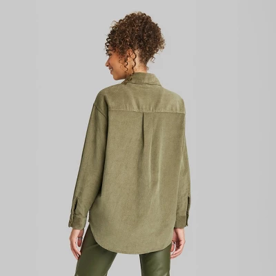 Women's Oversized Button-Down Corduroy Shirt - Wild Fable™ Women's Oversized Button-Down Corduroy Shirt - Wild Fable™ -Wild Fable Elegant Shop GUEST 25d3518f 2038 4cb4 aefb c64760055450