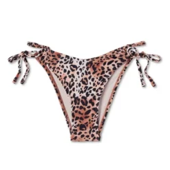 Women's Cut Out Strappy Side-Tie Extra High Leg Extra Cheeky Bikini Bottom - Wild Fable™ Multi Animal Print -Wild Fable Elegant Shop GUEST 2b40869e efe3 4e78 a91a 629b20056160