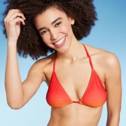 Women's Triangle Bikini Top - Wild Fable™ Orange Ombre Print 6 Women's Triangle Bikini Top - Wild Fable™ Orange Ombre Print -Wild Fable Elegant Shop GUEST 2d950af7 aaee 436b a906 d3e54bd7fa14