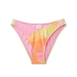 Women's High Leg Cheeky Bikini Bottom - Wild Fable™ Pink/Orange/Yellow Tie-Dye 4 Women's High Leg Cheeky Bikini Bottom - Wild Fable™ Pink/Orange/Yellow Tie-Dye -Wild Fable Elegant Shop GUEST 2eb6e4ac 3271 42cd b642 ddc1d5328c72