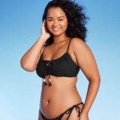 Women's Crochet Tie-Front Bralette Bikini Top - Wild Fable™ -Wild Fable Elegant Shop GUEST 30a4b4b6 4b8d 446b 8642 53366a3b2dda