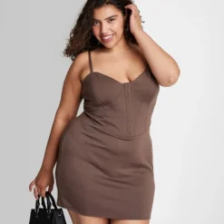 Women's Sleeveless Corset Mini Knit Bodycon Dress - Wild Fable™ -Wild Fable Elegant Shop GUEST 31572e2a 941a 42c4 837f afb6926a7009