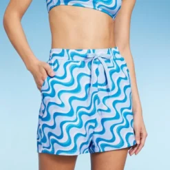 Women's 5" Board Swim Shorts - Wild Fable™ Multi Blue Swirl Print 6 Women's 5" Board Swim Shorts - Wild Fable™ Multi Blue Swirl Print -Wild Fable Elegant Shop GUEST 31d50ee2 833a 4bc7 ab94 e162d7befcf4
