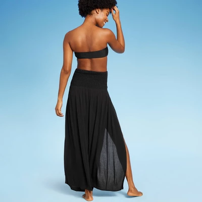 Women's Smocked High Slit Convertible Cover Up Dress - Wild Fable™ Women's Smocked High Slit Convertible Cover Up Dress - Wild Fable™ -Wild Fable Elegant Shop GUEST 37a96766 2dd3 4057 98ef caf52b53bfad