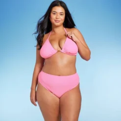 Women's Butterfly Charm Plisse Textured Triangle Bikini Top - Wild Fable™ -Wild Fable Elegant Shop GUEST 37b436fd 0c5d 4901 8e7a 9b7625be9b3a