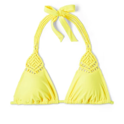 Women's Macrame Detail Triangle Bikini Top - Wild Fable™ Yellow Women's Macrame Detail Triangle Bikini Top - Wild Fable™ Yellow -Wild Fable Elegant Shop GUEST 3f66ecc6 88f8 432b 9261 652ca88298ae