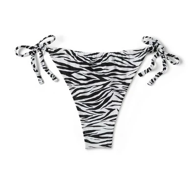 Women's Ultra High Leg Adjustable Coverage Bikini Bottom - Wild Fable™ Black/White Zebra Print Women's Ultra High Leg Adjustable Coverage Bikini Bottom - Wild Fable™ Black/White Zebra Print -Wild Fable Elegant Shop GUEST 3f960c89 7dd6 4490 bbb5 7493d4ff96ea