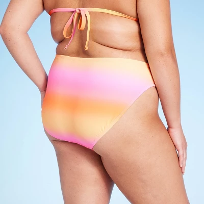 Women's Low-Rise Cheeky High Leg Bikini Bottom - Wild Fable™ Pink/Yellow Ombre Print Women's Low-Rise Cheeky High Leg Bikini Bottom - Wild Fable™ Pink/Yellow Ombre Print -Wild Fable Elegant Shop GUEST 40cabaec 2a3e 456f 87e8 9cb81861e2e9