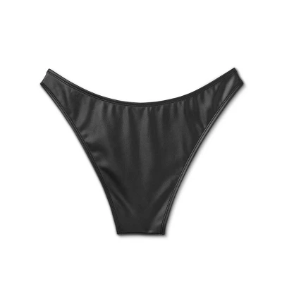 Women's Faux Leather High Leg Extra Cheeky Bikini Bottom - Wild Fable™ Black Women's Faux Leather High Leg Extra Cheeky Bikini Bottom - Wild Fable™ Black -Wild Fable Elegant Shop GUEST 416f1b15 3cfd 4341 a21b 90d8b4395db4