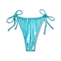 Women's Foil Strappy Extra High Leg Super Cheeky Bikini Bottom - Wild Fable™ Teal Blue 7 Women's Foil Strappy Extra High Leg Super Cheeky Bikini Bottom - Wild Fable™ Teal Blue -Wild Fable Elegant Shop GUEST 41d191ad 4c6a 4234 a8ec 7d3e07d8de84