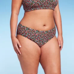 Women's Hipster High Leg Bikini Bottom - Wild Fable™ Multi Floral Print -Wild Fable Elegant Shop GUEST 42eb4059 3613 4820 9c50 e448960dca61