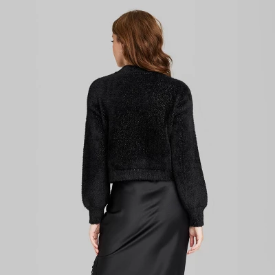 Women's Mock Turtleneck Fuzzy Boxy Pullover Sweater - Wild Fable™ Women's Mock Turtleneck Fuzzy Boxy Pullover Sweater - Wild Fable™ -Wild Fable Elegant Shop GUEST 45f89168 5dc2 468b a488 3a6d9271742f