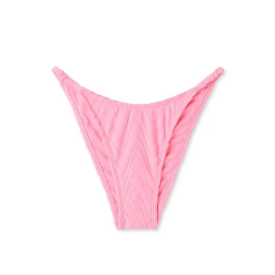 Women's Wavy Terry Textured High Leg Extra Cheeky Bikini Bottom - Wild Fable™ Light Pink Women's Wavy Terry Textured High Leg Extra Cheeky Bikini Bottom - Wild Fable™ Light Pink -Wild Fable Elegant Shop GUEST 495c977f 15b3 42d4 a930 9d1b9e5862b7