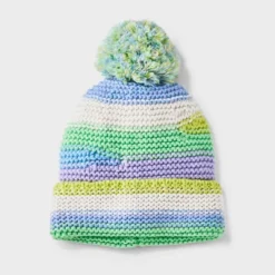 Pre-Consumed Recycled Pom Beanie - Wild Fable™ -Wild Fable Elegant Shop GUEST 49c53ab3 7f7f 4625 91ad ddeb4cf4f23b
