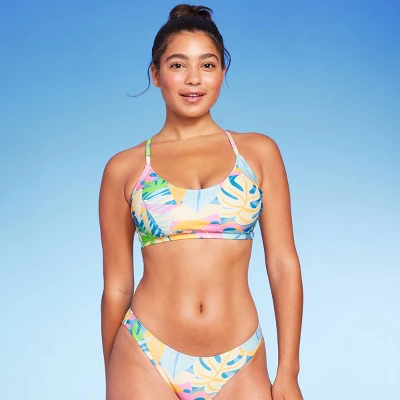 Women's Scoop Neck Bralette Bikini Top - Wild Fable™ Multi Tropical Print Women's Scoop Neck Bralette Bikini Top - Wild Fable™ Multi Tropical Print -Wild Fable Elegant Shop GUEST 49cad77f 6cd2 4356 9ca6 e7497e5960f1