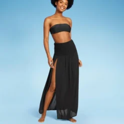 Women's Smocked High Slit Convertible Cover Up Dress - Wild Fable™ 3 Women's Smocked High Slit Convertible Cover Up Dress - Wild Fable™ -Wild Fable Elegant Shop GUEST 4a259241 5240 4eaa a845 7416b43b706a