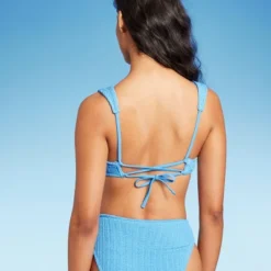 Women's Pucker Square Neck Wide Strap Bralette Bikini Top - Wild Fable™ -Wild Fable Elegant Shop GUEST 4a2cb020 8752 4d54 91e7 e0bbbb6ed987