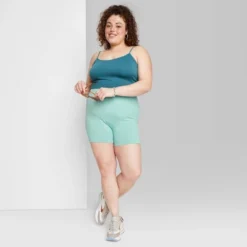 Women's High-Rise Seamless Bike Shorts - Wild Fable™ -Wild Fable Elegant Shop GUEST 4c407bbe 89f5 4d3f 984f dbfb7f047480