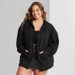 Women's Oversized Zip-Up Hoodie - Wild Fable™ -Wild Fable Elegant Shop GUEST 5052e061 9178 4d72 9508 ef008c52394f