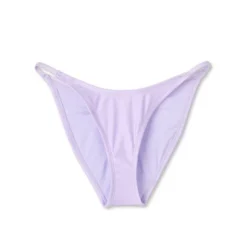 Women's Side Tab High Leg Cheeky Bikini Bottom - Wild Fable™ Shiny Light Purple 4 Women's Side Tab High Leg Cheeky Bikini Bottom - Wild Fable™ Shiny Light Purple -Wild Fable Elegant Shop GUEST 509237fa 4eb0 48d6 ab37 78eba4556ffd