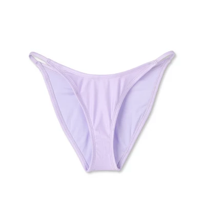 Women's Side Tab High Leg Cheeky Bikini Bottom - Wild Fable™ Shiny Light Purple Women's Side Tab High Leg Cheeky Bikini Bottom - Wild Fable™ Shiny Light Purple -Wild Fable Elegant Shop GUEST 509237fa 4eb0 48d6 ab37 78eba4556ffd