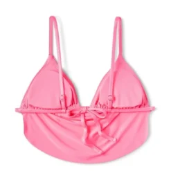 Women's Cowl Neck Longline Bralette Bikini Top - Wild Fable™ Pink Shine -Wild Fable Elegant Shop GUEST 5280526c 75bb 4724 bba3 41df1c3a9c9e