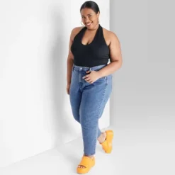 Women's Super-High Rise Curvy Tapered Jeans - Wild Fable™ Medium Wash -Wild Fable Elegant Shop GUEST 56b8321e c1d8 42e8 adde bf5929706334